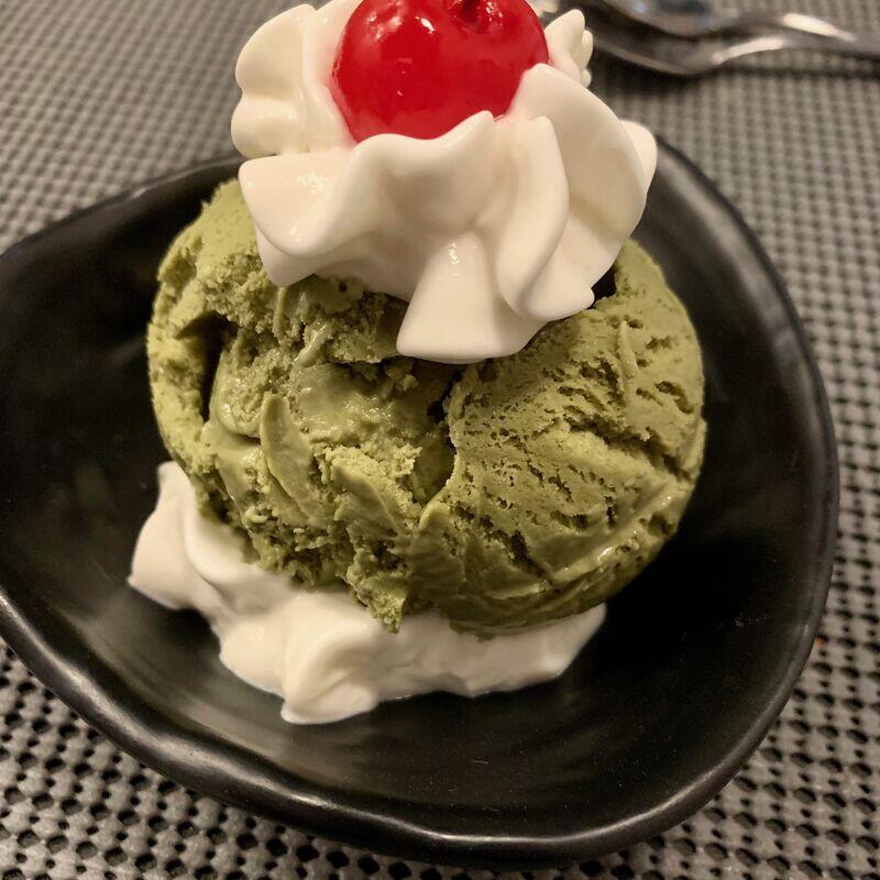 GREEN TEA ICE CREAM